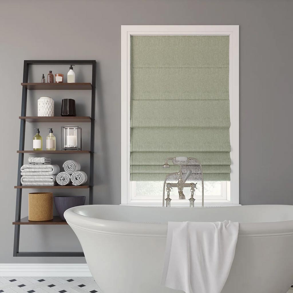 Zero Sunlight Pleated 100% Blackout Cordless Roman Shade