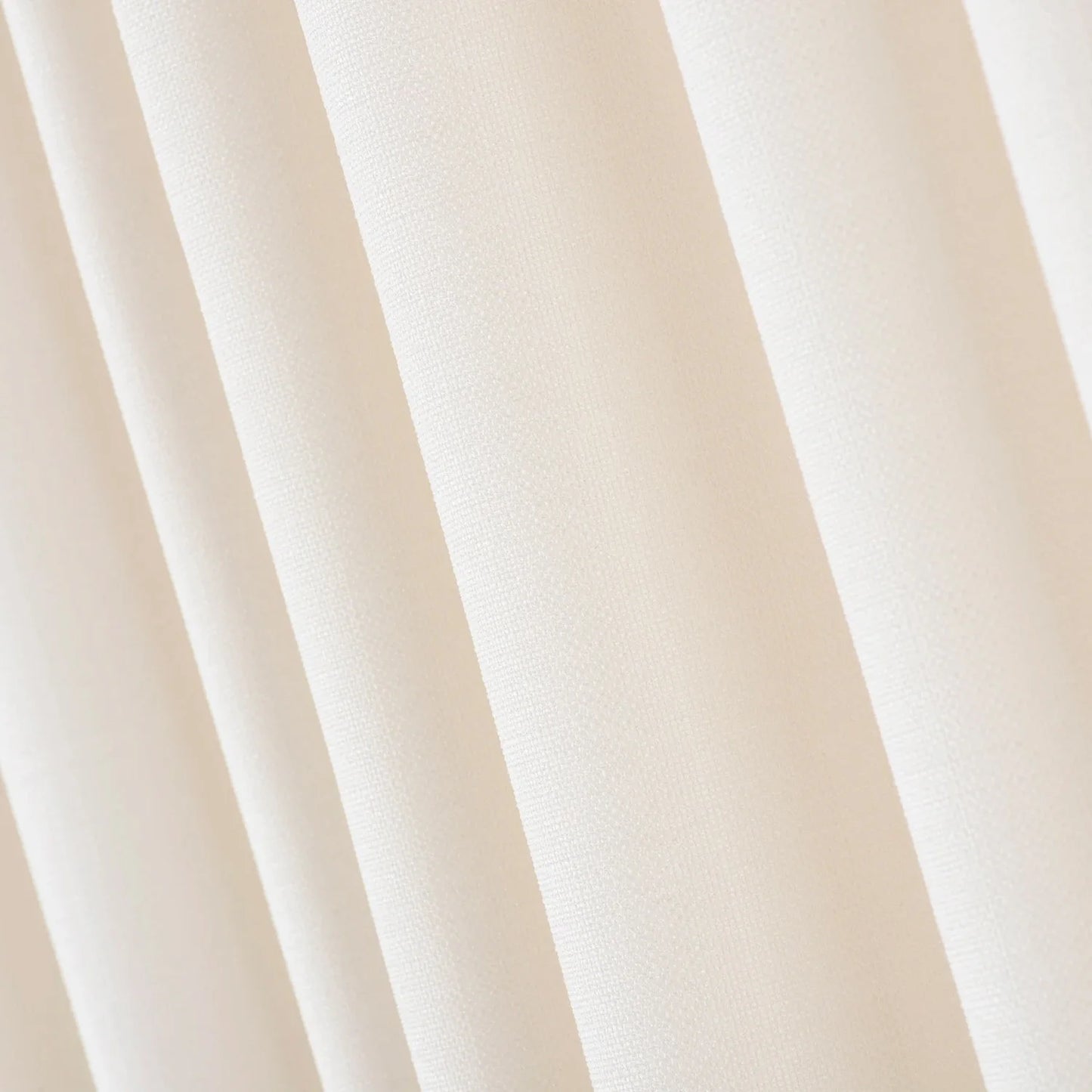 Extra Wide 100% Blackout Triple Pinch Pleated Linen Curtains