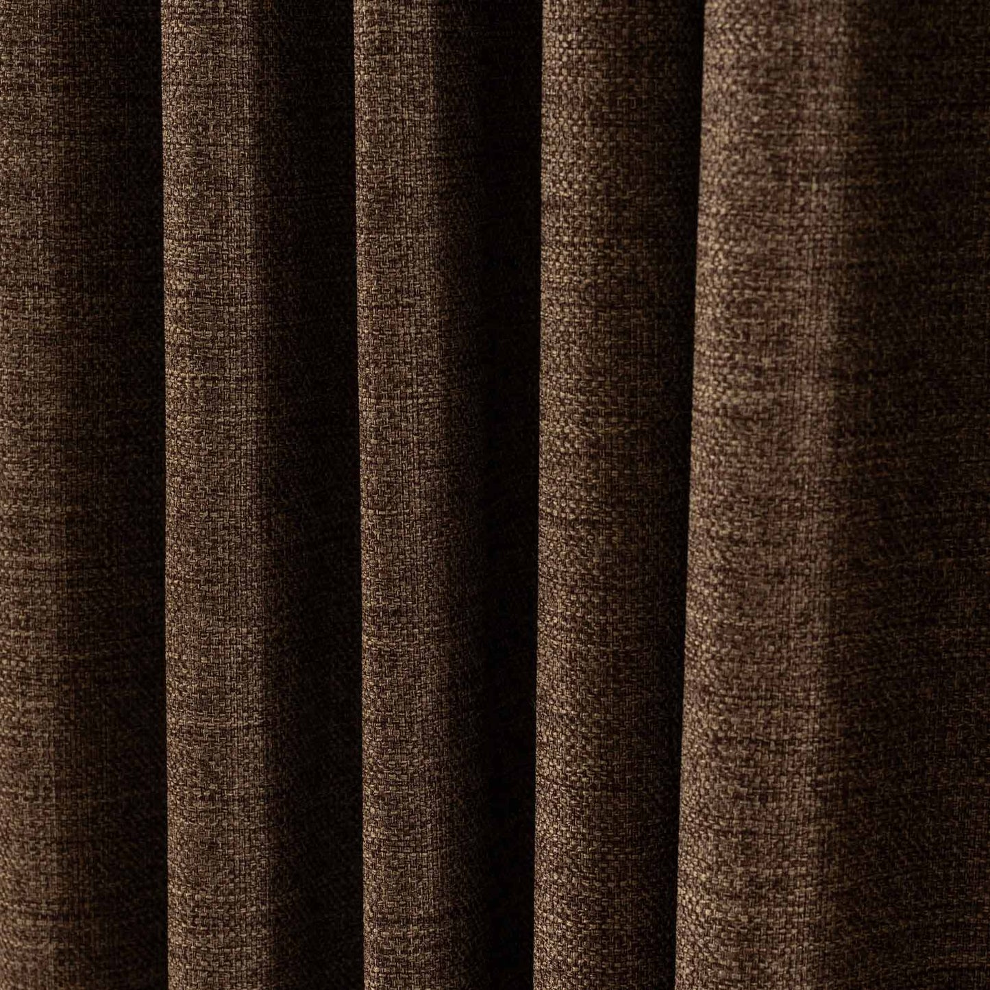 Pleated Linen Custom Size Curtains Maroon