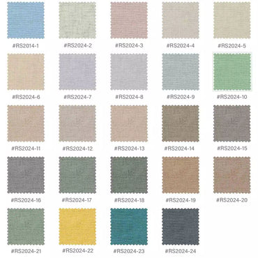 LORA 100% Blackout Fabric Swatches