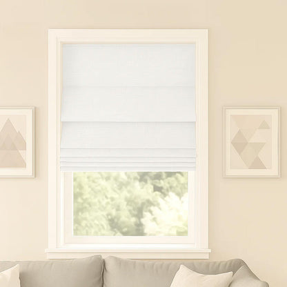 Pleated Curtain 100% Blackout Cordless Roman Shade